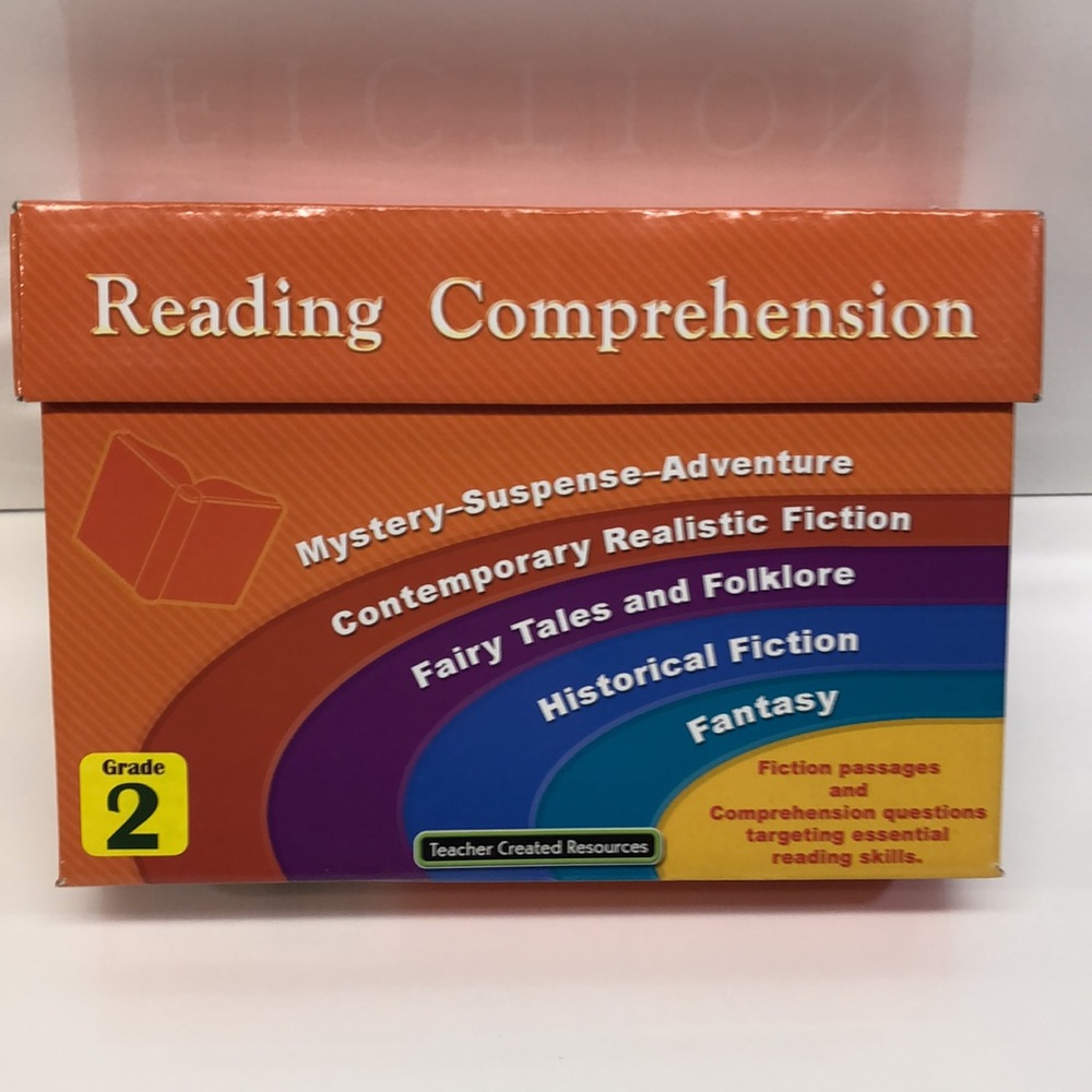 Fiction Reading Comprehension Cards Grade 2 - by TCR